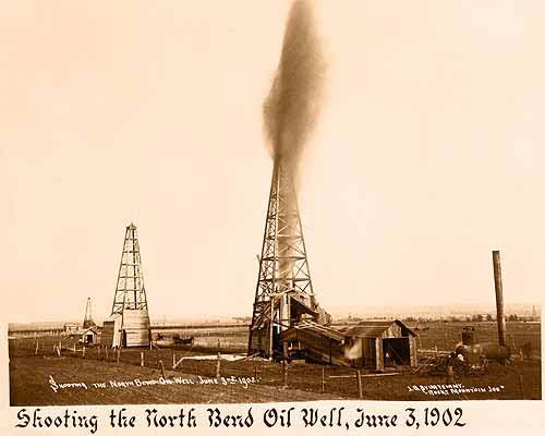 Shooting the North Bend Oil Well