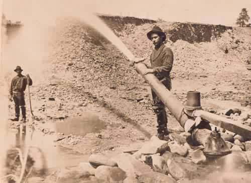 Hydraulic Mining in Breckenridge