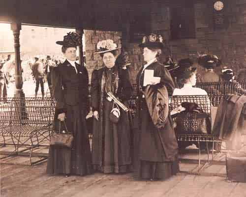 Women Waiting at the Train Depot @ 14th & Canyon