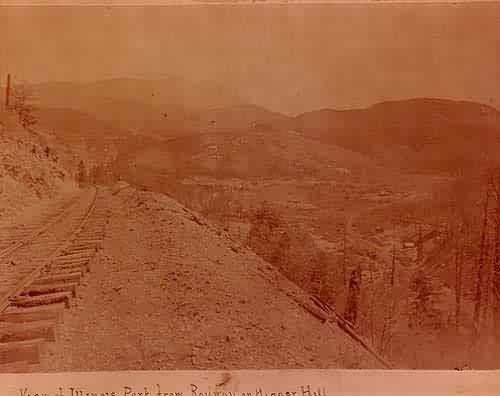 View of Illinois Park from Railway on Nigger Hill