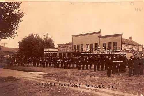 Nat. Lyon Post No. 5 Boulder