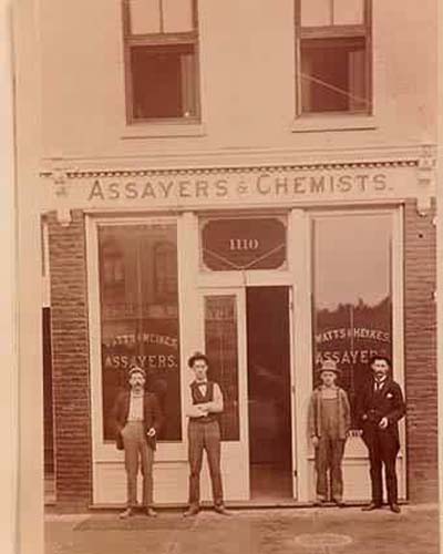 Assayers & Chemists on Pearl Street