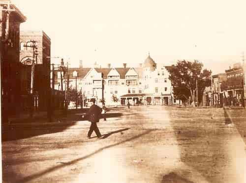 Antlers Hotel- Looking West on Pikes Peak Ave