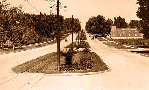 Trolly Line - College Avenue - Fort Collins