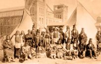 Ute Indians at the Denver Exposition