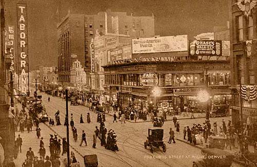 Curtis Street at Night