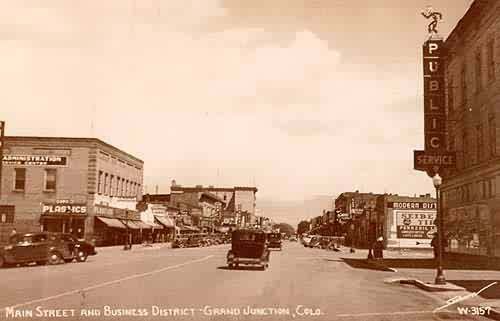 Main Street and Business District - Grand Junction