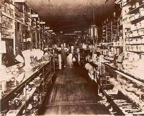 Inside View of a General Store