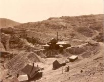 Fisk mine shaft house