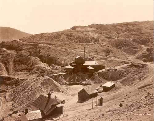 Fisk mine shaft house