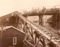 Silver Plume Mine Scene