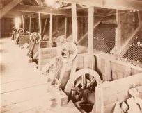 Interior of Silver Plume mine mill