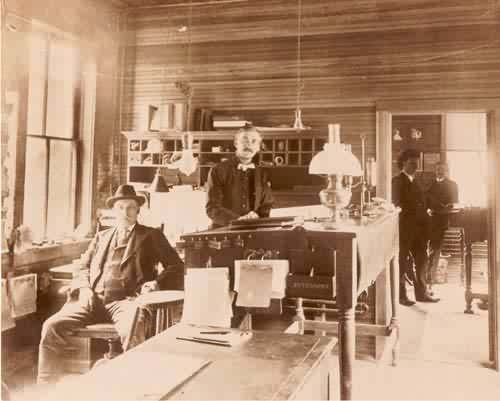 Interior of Mining Office