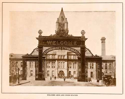 Welcome Arch & Union Depot