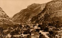 Ouray Town View Looking North