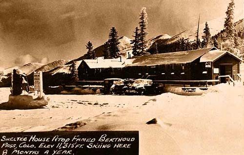 Shelter House Atop Famed Berthoud Pass