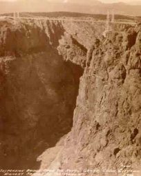 Suspension Bridge over the Royal Gorge