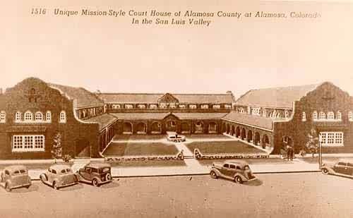 Court House of Alamosa County at Alamosa