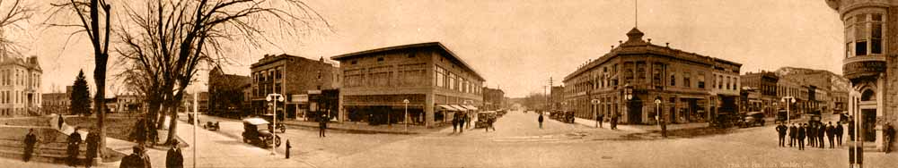 13th & Pearl Street Looking South