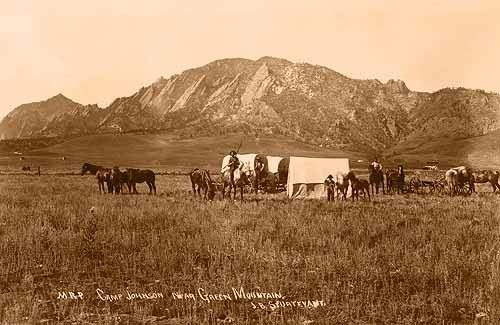 Camp Johnson Near Green Mountain