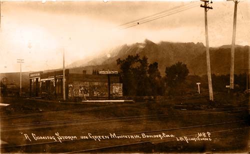 A Coming Storm on Green Mountain