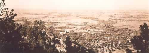 Panoramic Photo of Boulder from Flagstaff Mtn