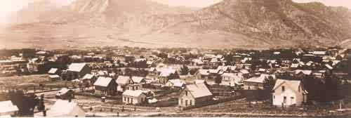 Panoramic Shot of Boulder from about 17th & Mapleton