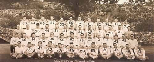 1940 CU FOOTBALL TEAM