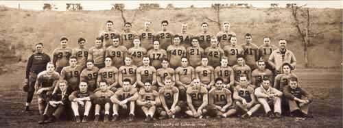 1934 CU FOOTBALL TEAM