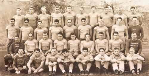 1933 CU Football Team