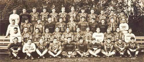 1931 CU FOOTBALL TEAM