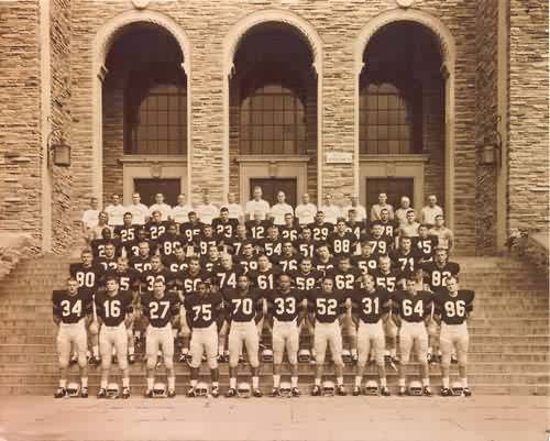 CU Football Team 1963