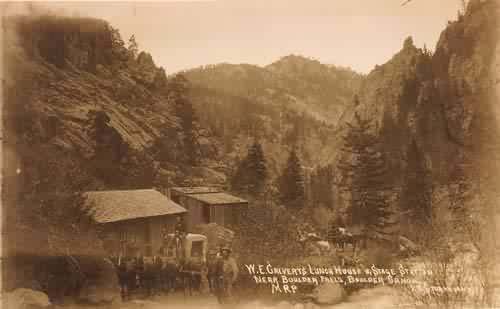 W.E. Calvert's Lunch House & Stage Station W.E. Calvert's Lunch House & Stage Station