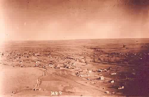 Panorama of Boulder - ca 1895