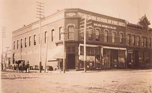 Colo. School of Fine Arts SW Corner Pearl & 12TH Colo. School of Fine Arts SW Corner Pearl & 12TH
