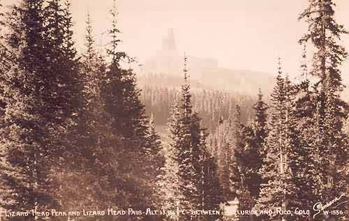 Lizard Head Peak and Lizard Head Pass