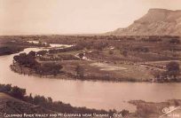 Colorado River Valley and Mt Garfield