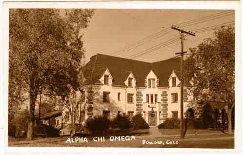 Alpha Chi Omega University of Colorado