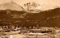 Longs Peak From Longs Peak Inn on Colo #7 - So. St. Vrain Hwy