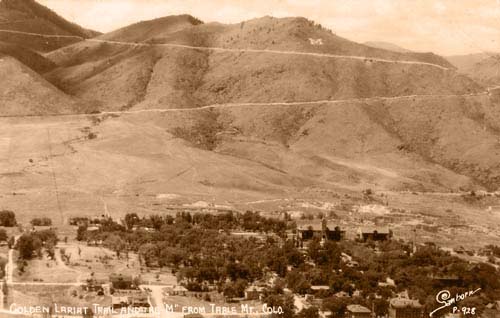 Golden Lariat Trail and the M"" Golden Lariat Trail and the M""