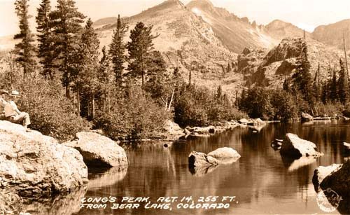 Long's Peak from Bear Lake