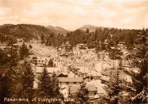 Panorama of Evergreen