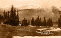 Pikes Peak from Victor