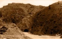 Tunnel in Clear Creek Canyon on Hwy to Central City and Black Hawk