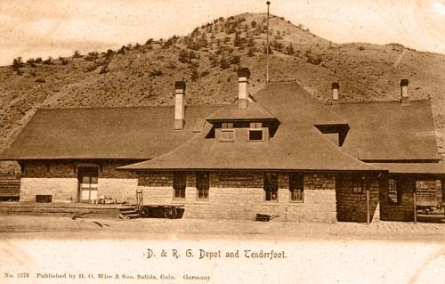 D. & R.G. Depot and Tenderfoot