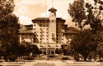 Front Vista of the Broadmoor Hotel - Colorado Springs