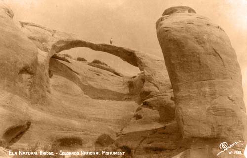 Ela Natural Bridge - Colorado National Monument Ela Natural Bridge - Colorado National Monument