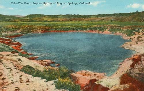 The Great Pagosa Spring at Pagosa Springs