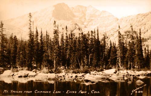 Mt. Ypsilon from Chipmunk Lake - Estes Park