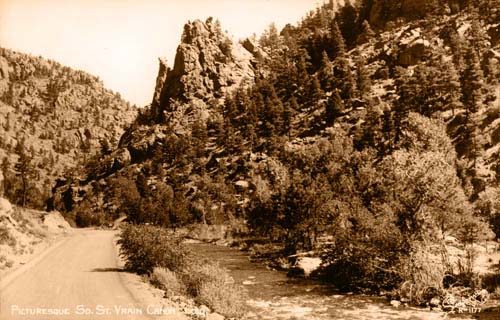 Picturesque So. St. Vrain Canyon